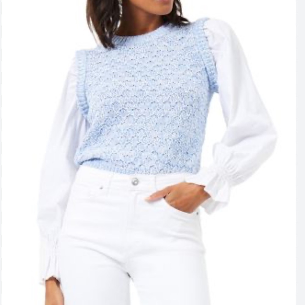 French Connection Klara Layered Look Sweater